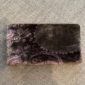 Banana Republic Velvet Clutch